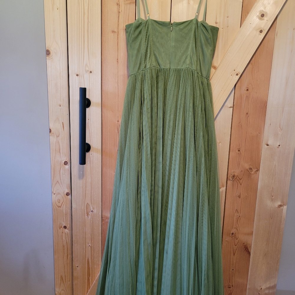 Hutch Amara Corset Pleated Midi Dress - Picture 7 of 9